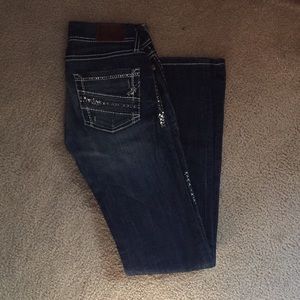 Bke stella jeans size 24 bootcut